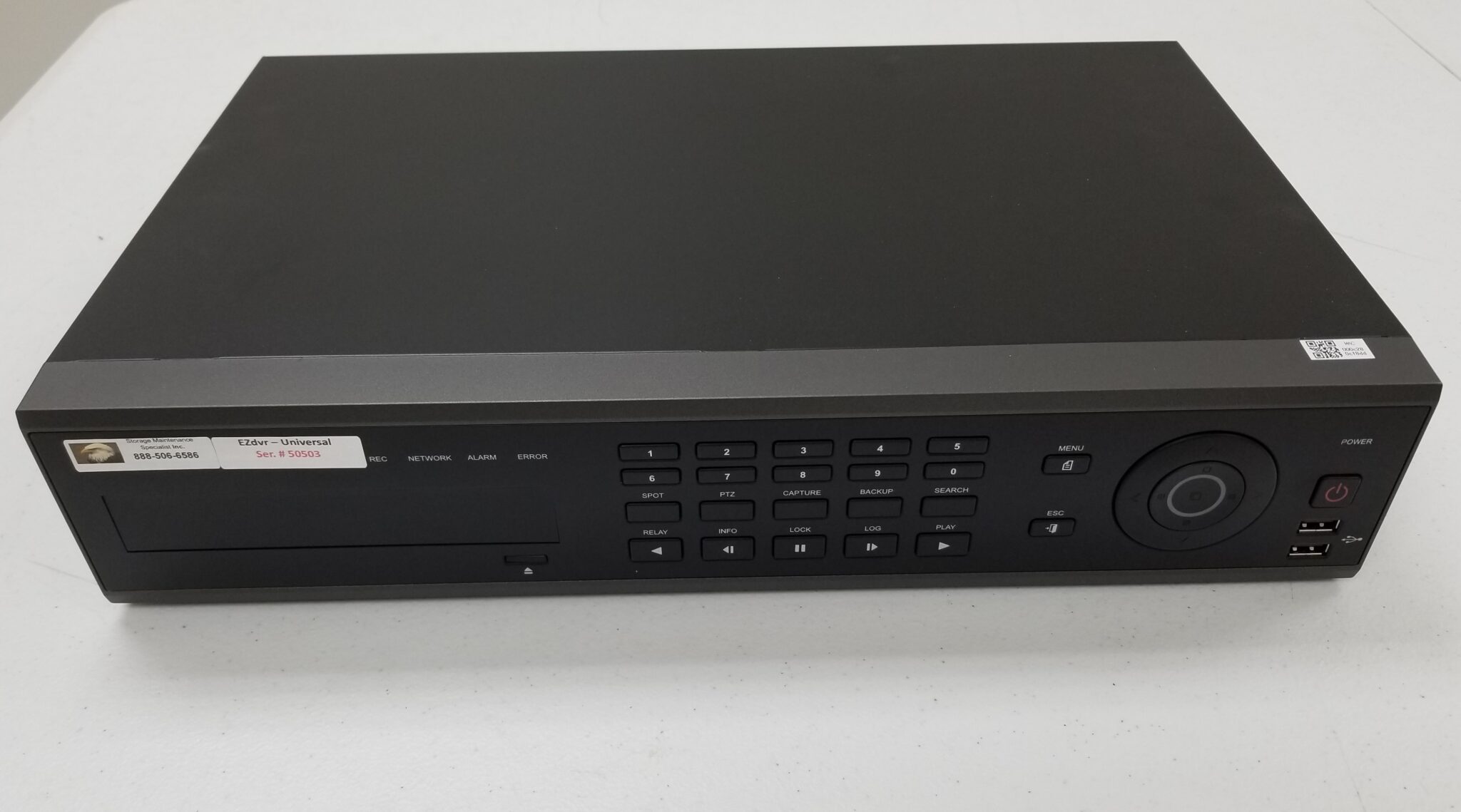 DVR recorder front view